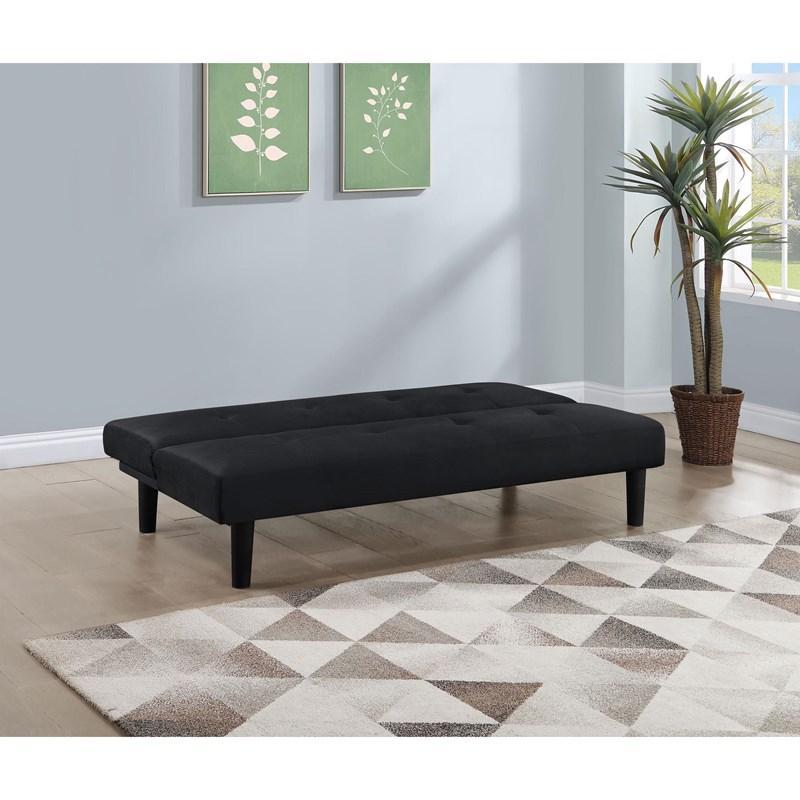 Black Fabric Click Sofa